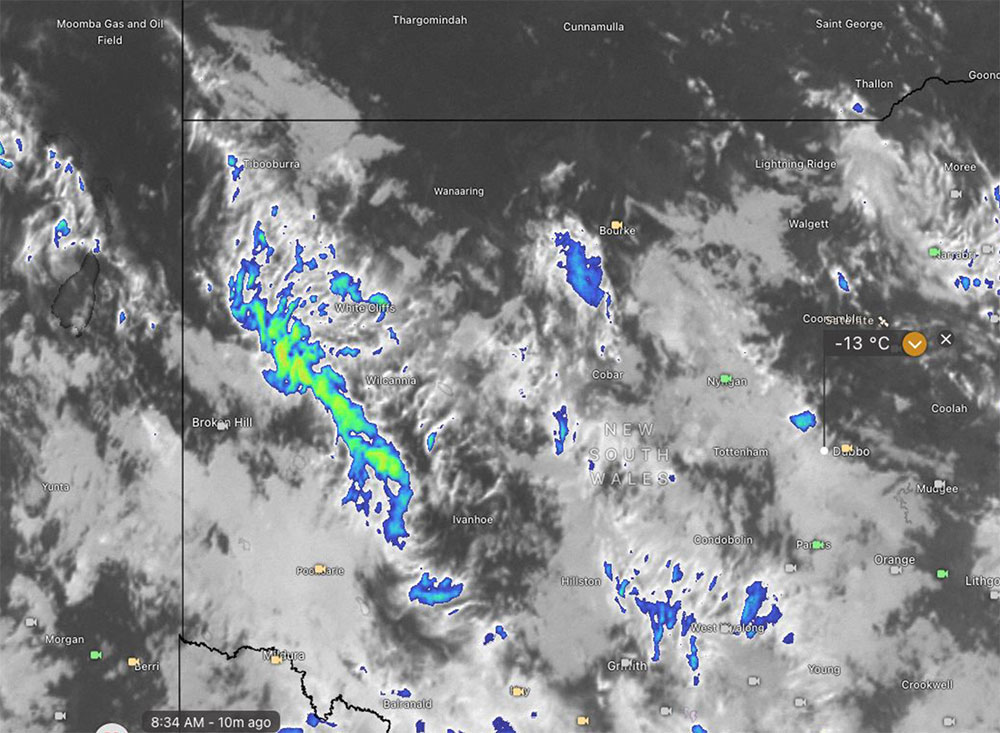 Windy Sat Image 8 Dec 23