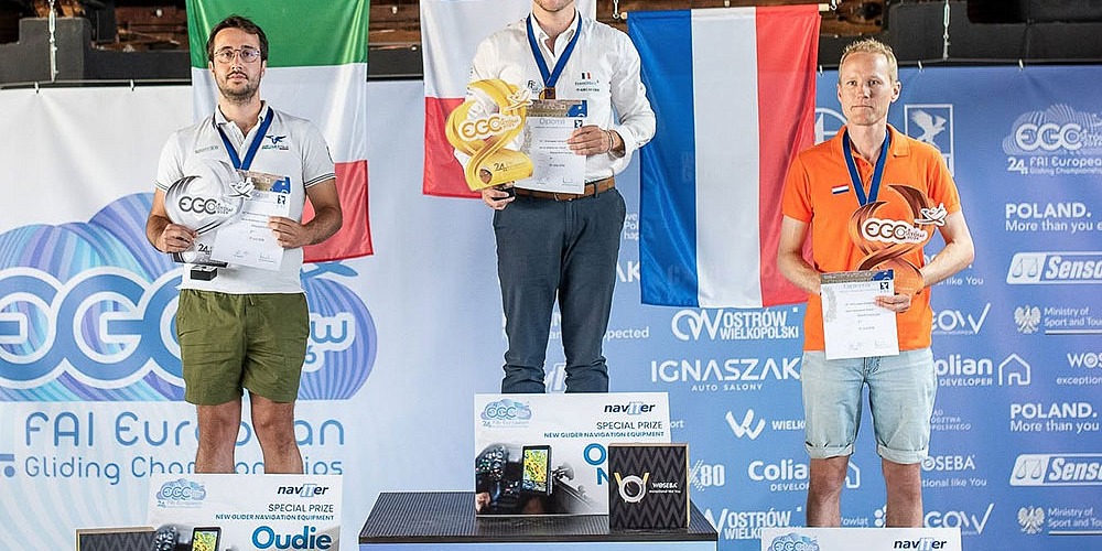 EGC podium